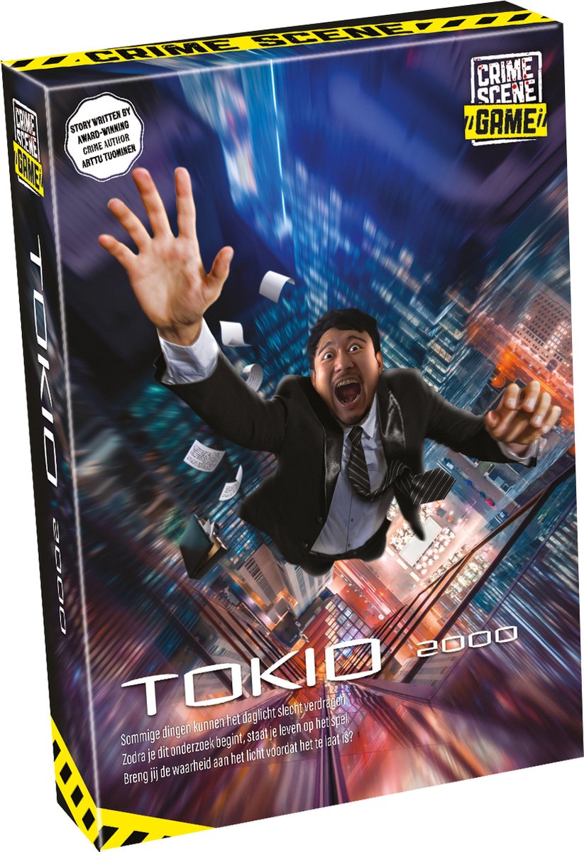 Taktisk gerningssted tokyo 2000 – brætspil – krimispil – komplekst bydrama i Japan – dybdegående efterforskning og deduktion – krimiserie – spilstormstudie – 1 eller flere spillere – fra 18 år