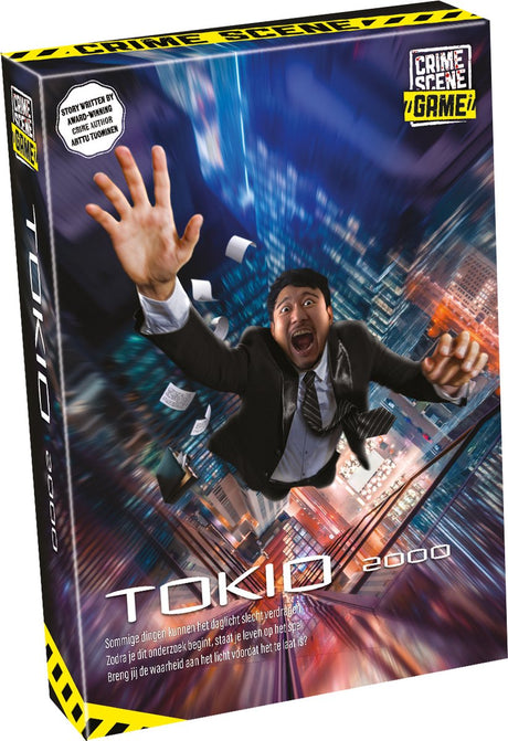 Taktisk gerningssted tokyo 2000 – brætspil – krimispil – komplekst bydrama i Japan – dybdegående efterforskning og deduktion – krimiserie – spilstormstudie – 1 eller flere spillere – fra 18 år
