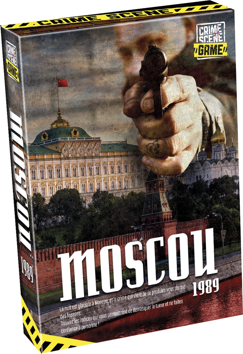 Tactic gamestorm - brætspil - gerningssted: Moskva 1989 (jeu d'escape room)