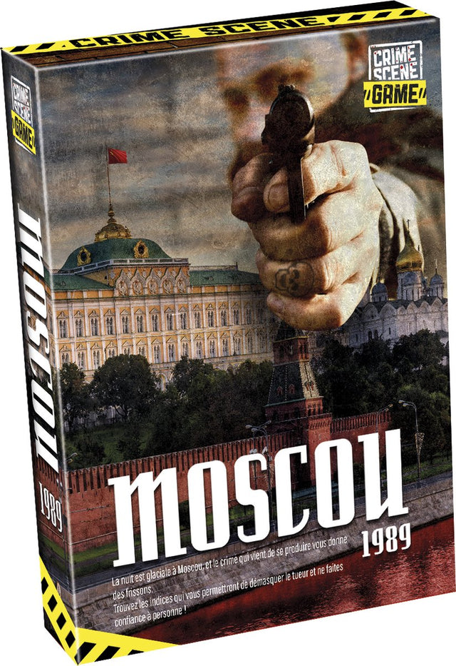 Tactic gamestorm - brætspil - gerningssted: Moskva 1989 (jeu d'escape room)