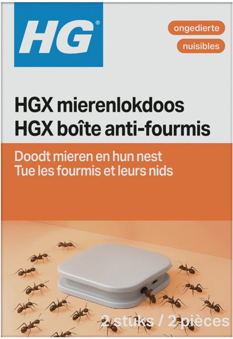 Hg x myrelokkeboks til indendørs brug