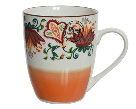 Decoris krus porcelæn 320 ml boho design