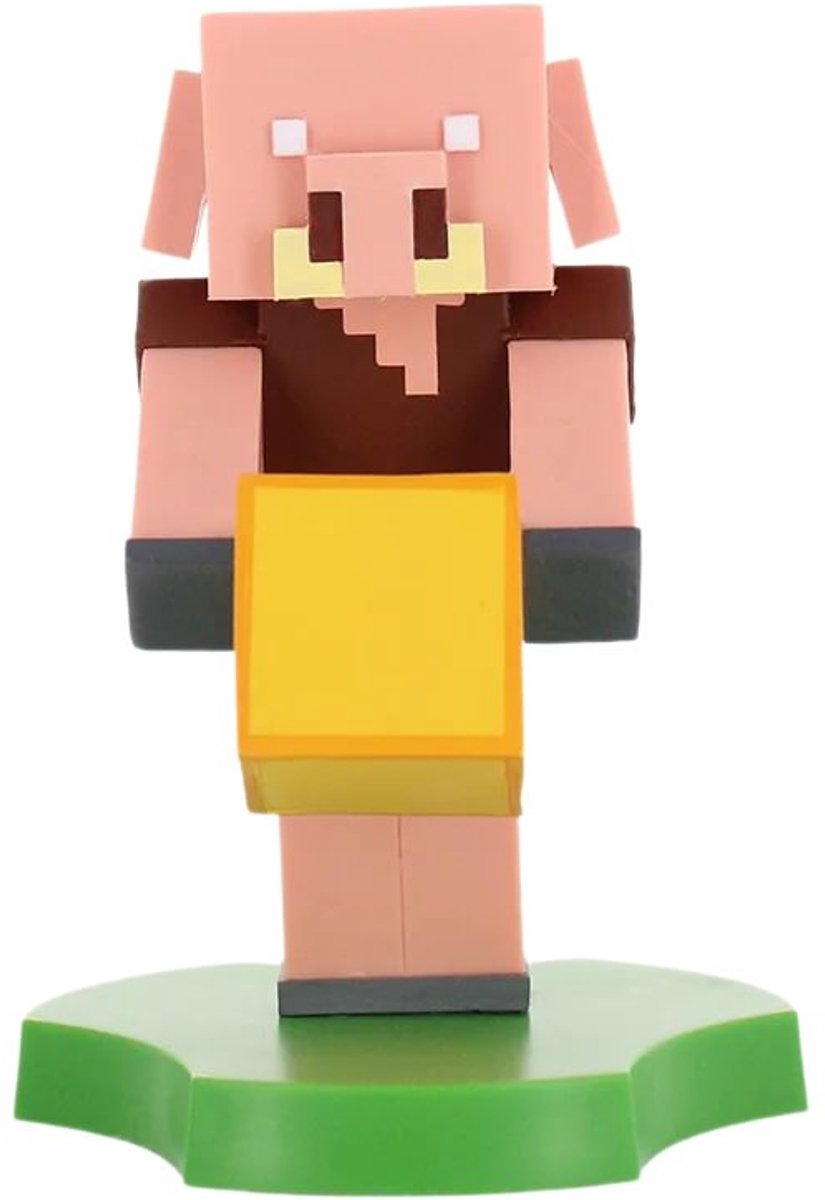 Cableguys minecraft - piglin - figurstativ til telefon | opladningsetui (kabel guys mini)