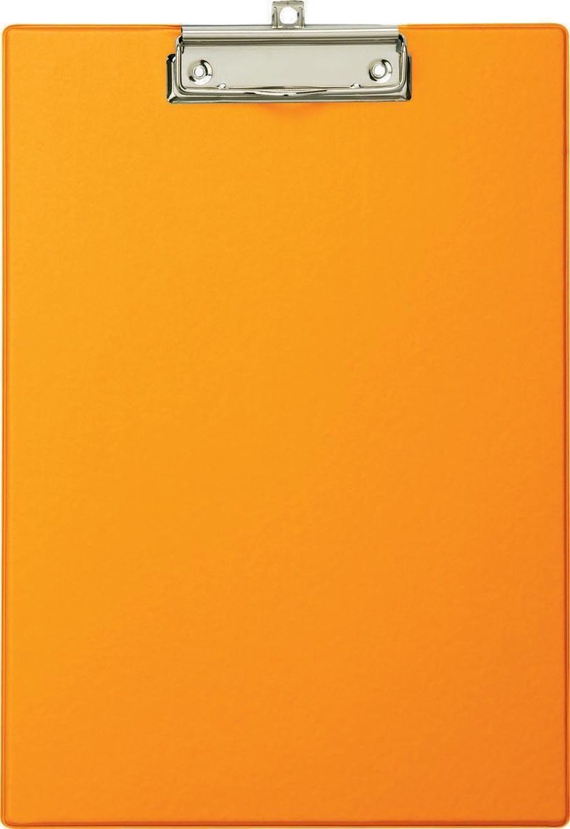 Maul - a4 - skriveplade klemmeplade clipboard - orange