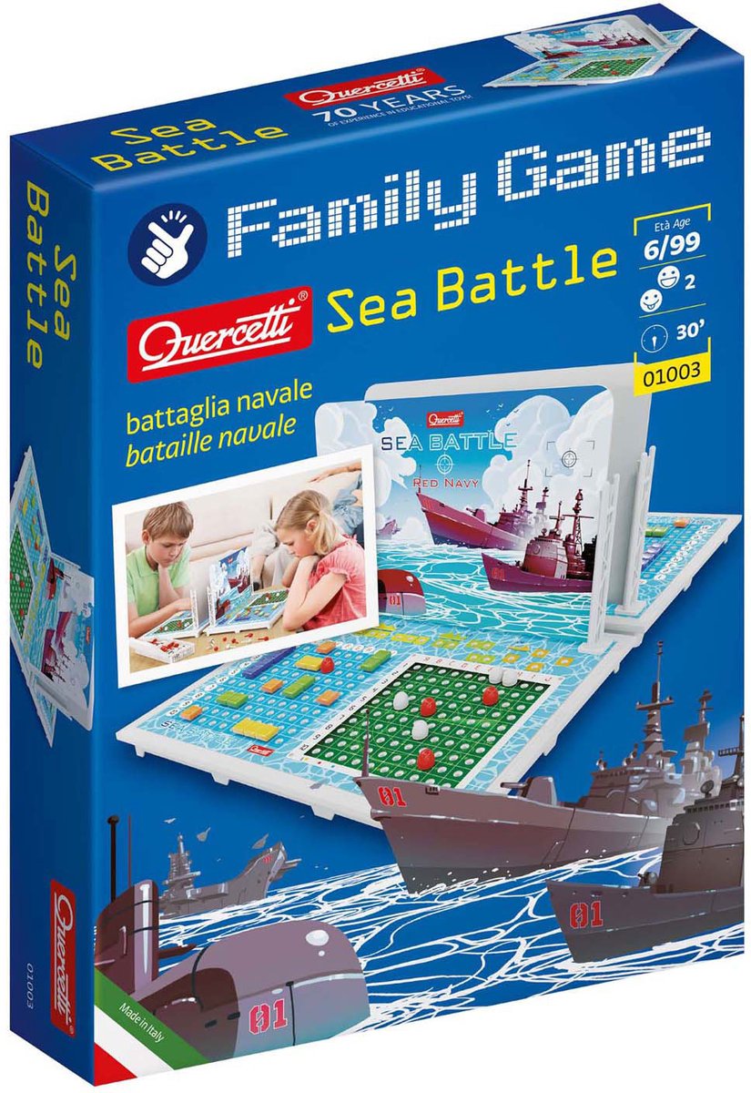 Quercetti spil sea battle