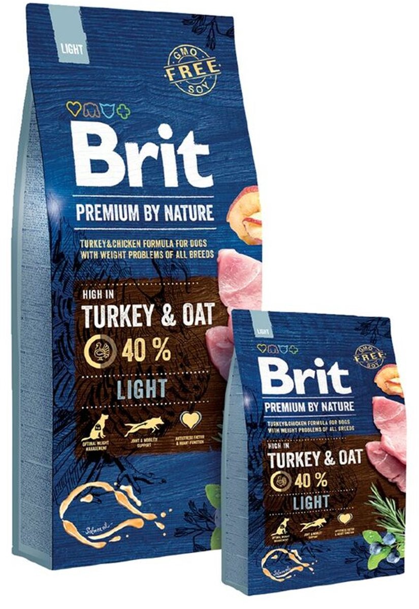 Brit food premium by nature let kalkun 15 kg