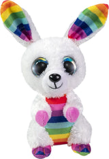 Lumo stjerner krammetøj - kanin regnbue, 15cm