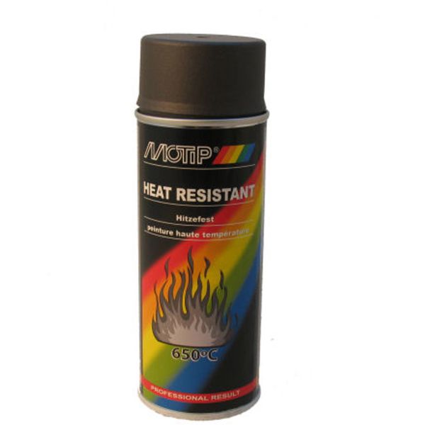 Motip Sprauch 400 ml varme -resistent anthracit