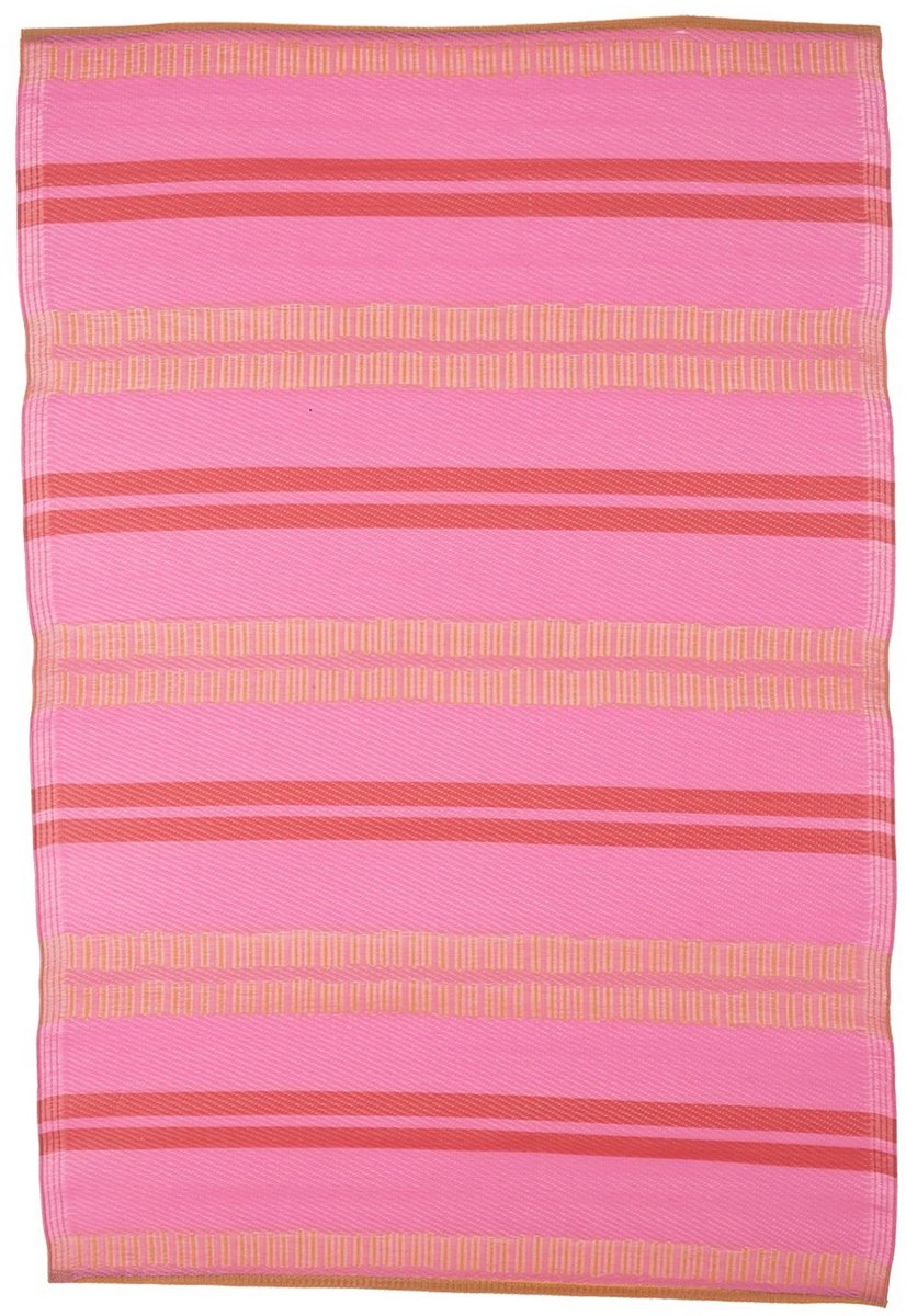 Mica decorations buiten vloerkleed - l180 x b120 cm - roze