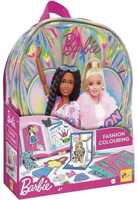 Lisciani barbie mode farvelægning zainetto