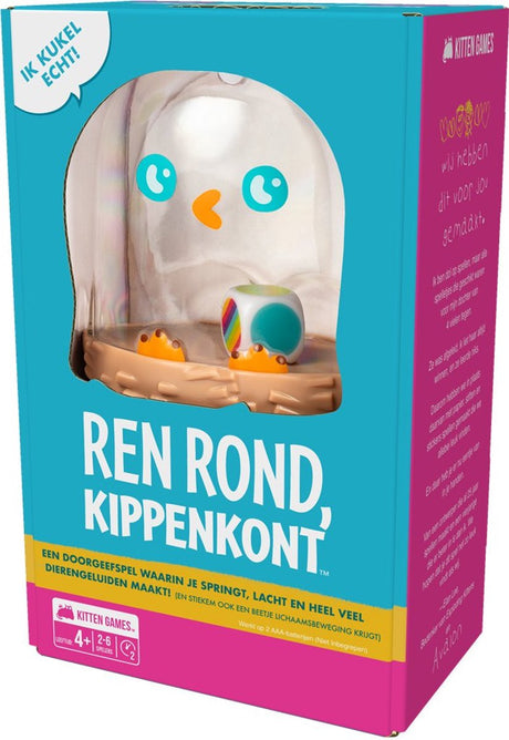 Eksploderende killinger - løb rundt, hønserod! - Hollandsk kortspil