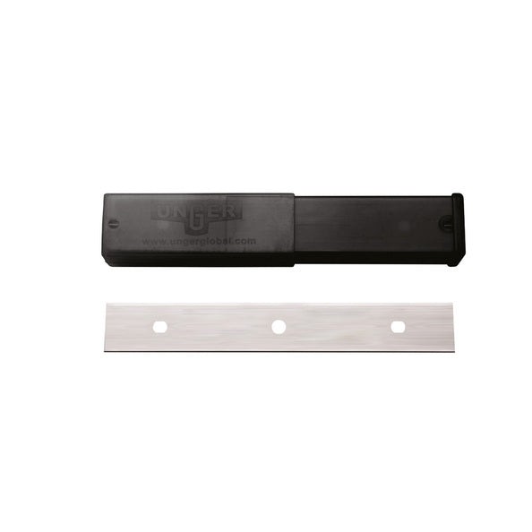 Unger ninja premium glasskraberknive i rustfrit stål (25x10cm)