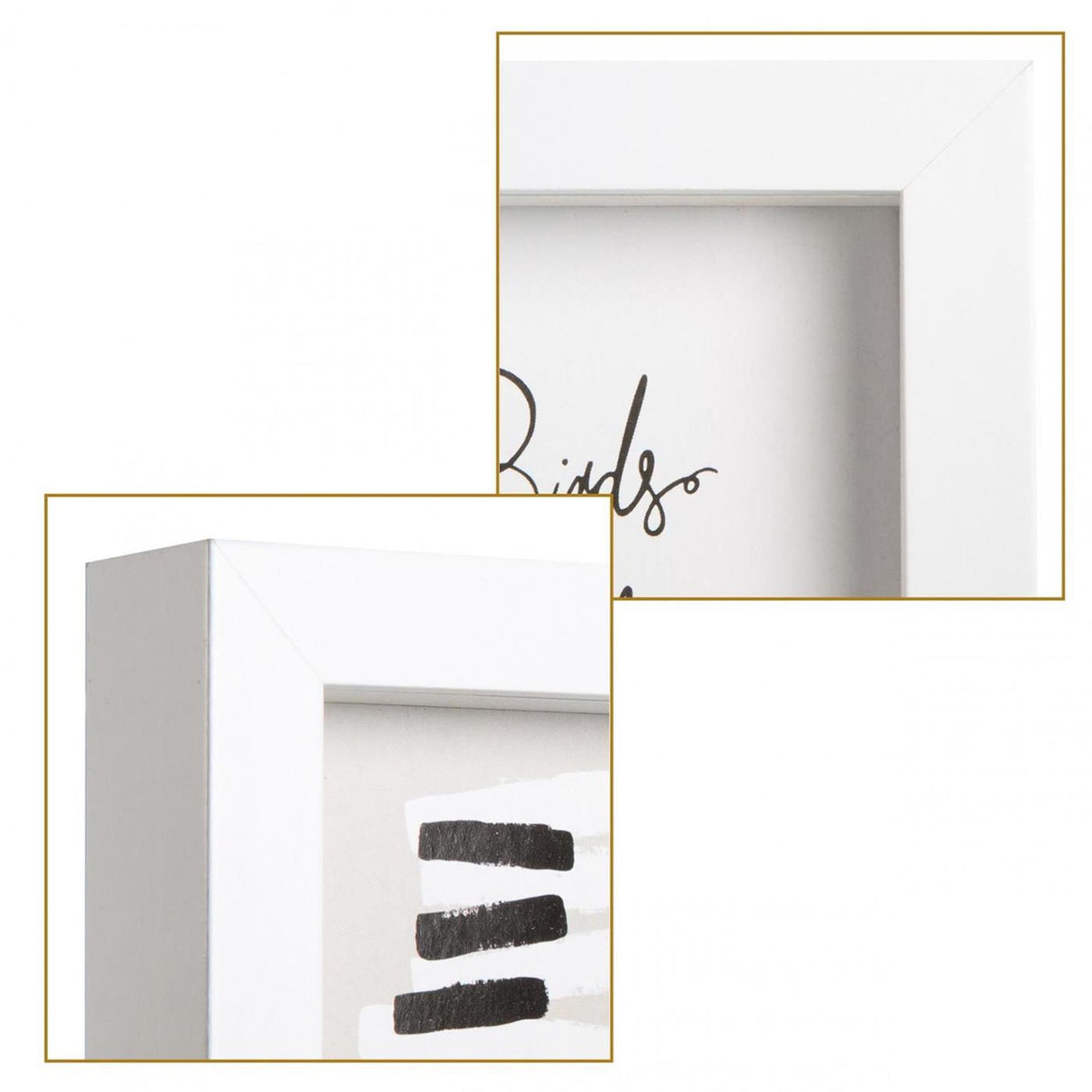 Henzo fotoramme klaver diptykon 10x15cm hvid