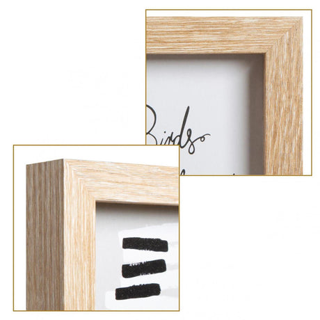 Henzo fotoramme klaver diptykon 13x18cm naturlig