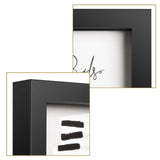 Henzo fotoramme klaver diptykon 13x18cm sort