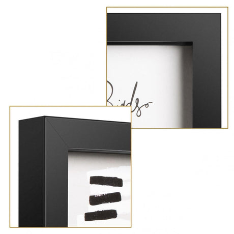 Henzo fotoramme klaver diptykon 13x18cm sort