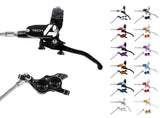 Hope tech 4 e4 stålflettet skivebremse - håndtag venstre