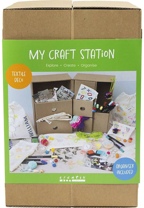 Kreativ virksomhed https: www.cchobby.nl my-craft-station-textile-decoration-various-colors-1-piece-1-box