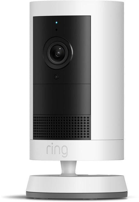 Ring udendørs kamera plus - batteri - hvid - udendørs kamera - 2k