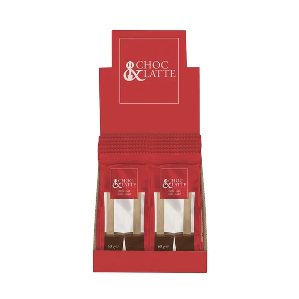 Hamlet choc latte mælk 2x30gr (12 stk.)