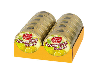Søde originale citronchokoladedåser (10x 200gr)