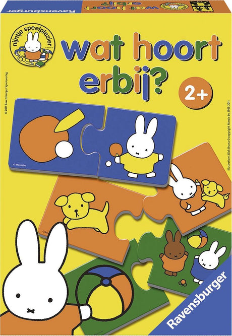 Ravensburger Miffy hvad følger der med? - børneleg