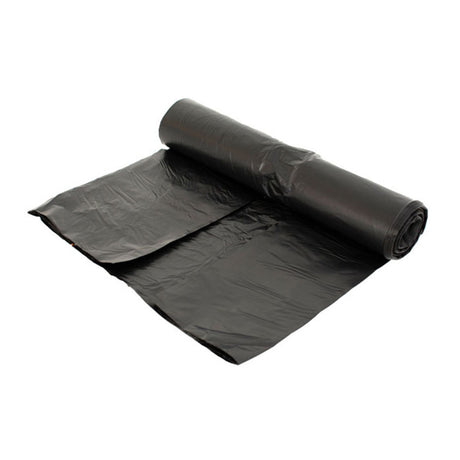 Afvalzak ldpe 65 25x140cm t70 zwart (10 rol à 10 stuks)
