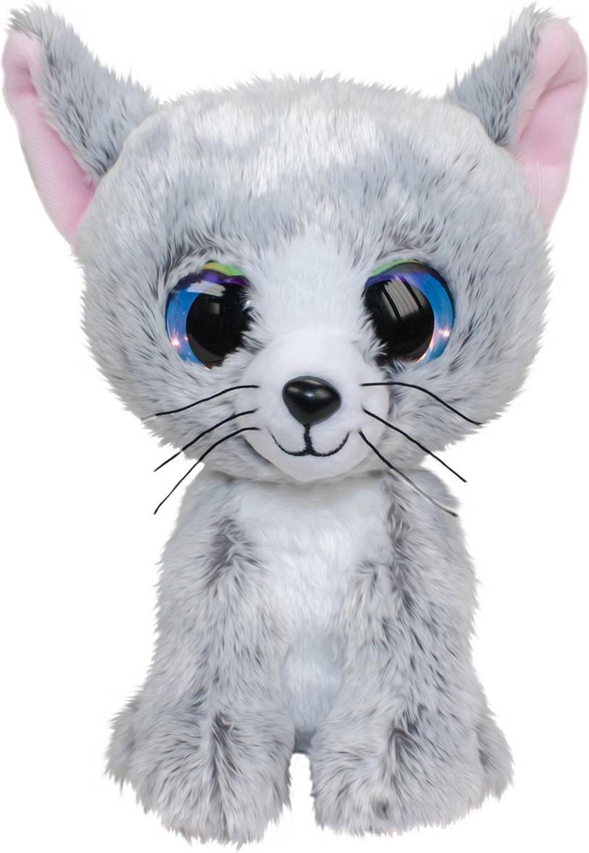 Lumo stjerner krammetøj - kat katti, 15cm