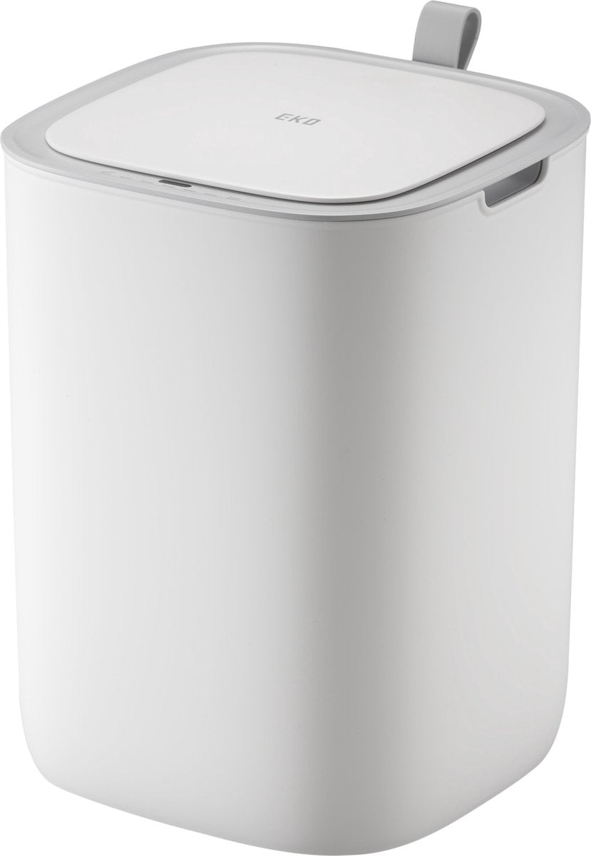 Eko - morandi smart sensorspand 12 liter - polypropylen - hvid - affaldsspand