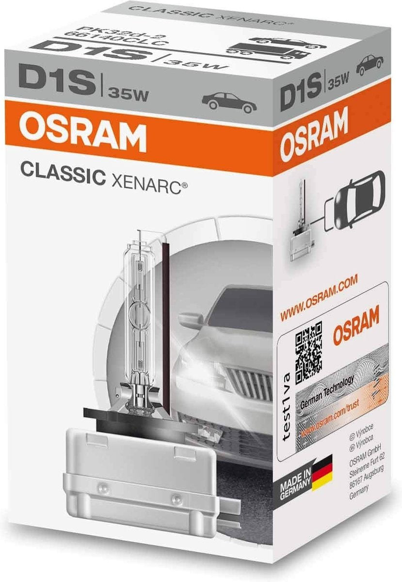 Osram xenarc classic d1s xenon erstatningslampe