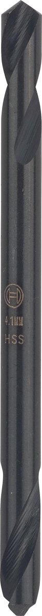 Bosch hss-g dobbeltbor 4,1 mm.10 stk.