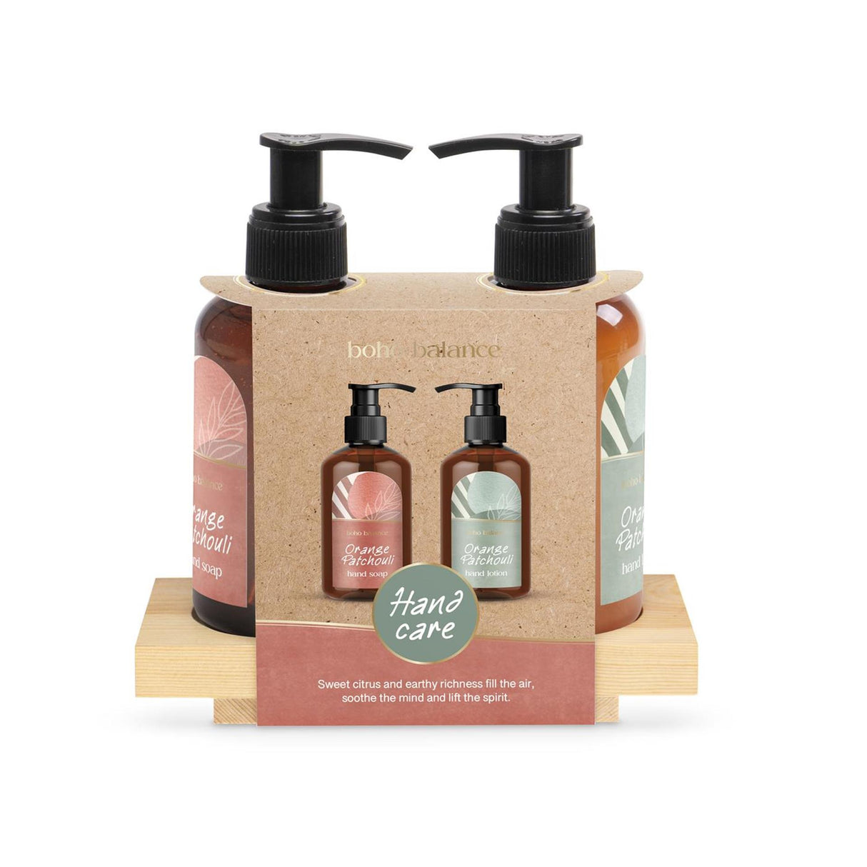 Boho balance bade gavesæt home body duo pumpe