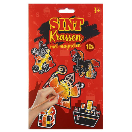 Grafix sint magneter ridser 8 stykker på blister