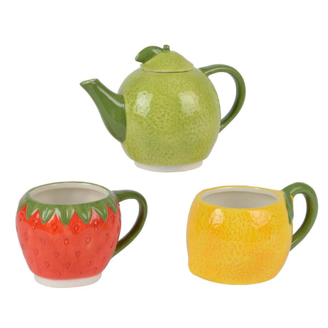 Decoris tesæt frugt dolomit h24cm