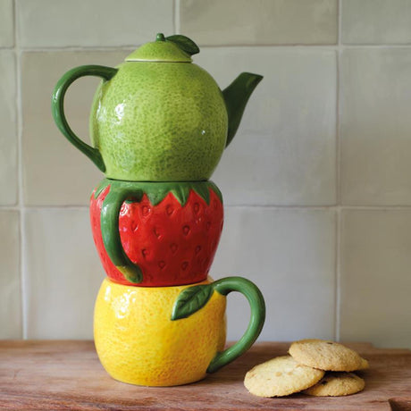 Decoris tesæt frugt dolomit h24cm