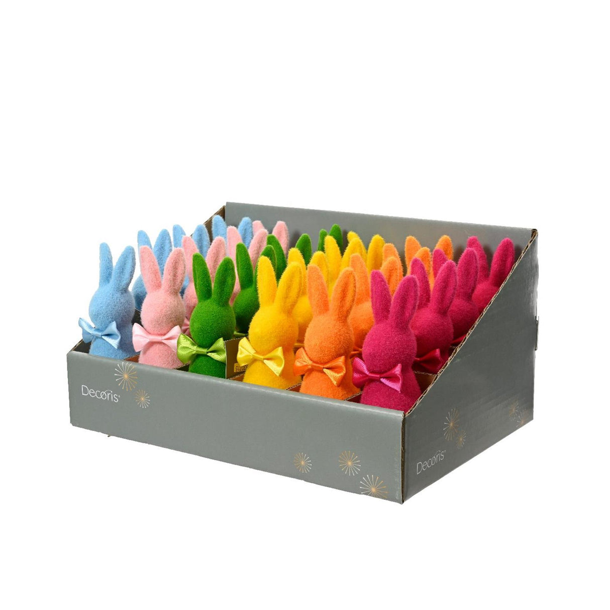 Decoris figur kanin polyfoam 5x5x16cm
