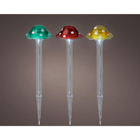 Lumineo solcellelampe svamp h33,5cm