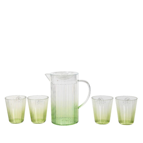 Decoris dåse med 4 kopper h19,6cm
