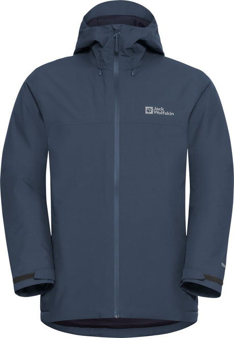 Jack wolfskin wisper isoleret midnatshimmel vinterjakke herre