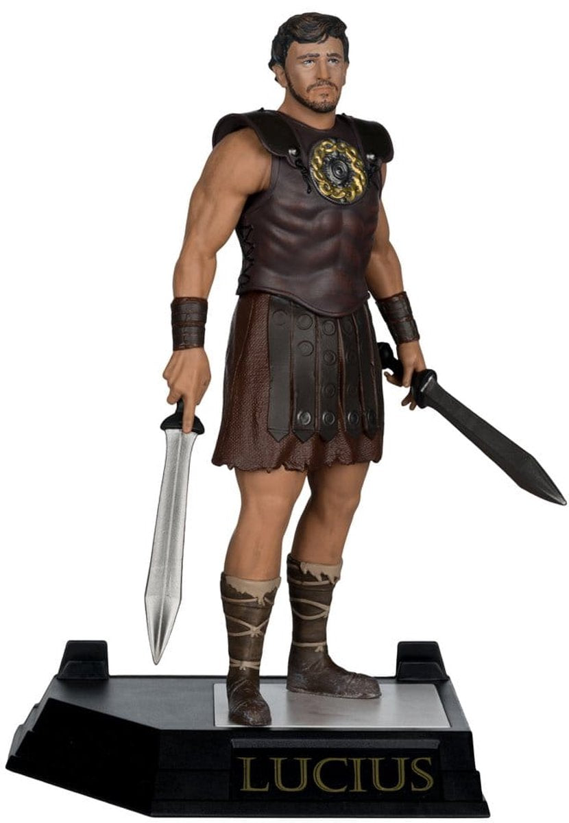 Mcfarlane legetøj gladiator ii filmgalninger actionfigur lucius 16 cm actionfigur