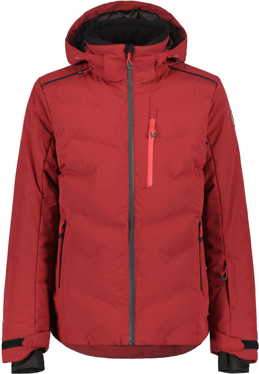 Icepeak foley herre skijakke - vinrød - 54