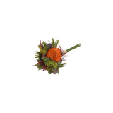 Countryfield kunstig buket dhalia mix orange 25x25x36cm