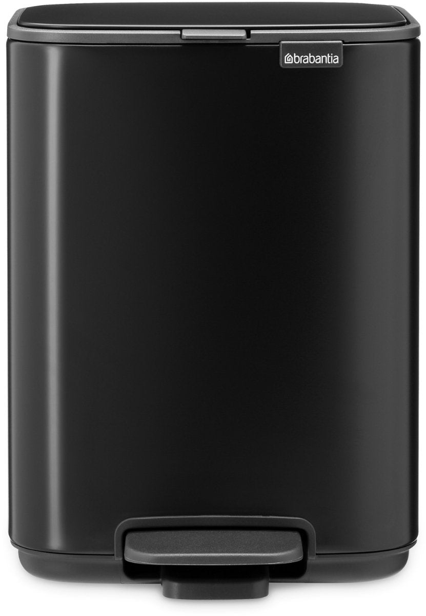 Brabantia bo pedalspand - 4 liter - badeværelse - mat sort