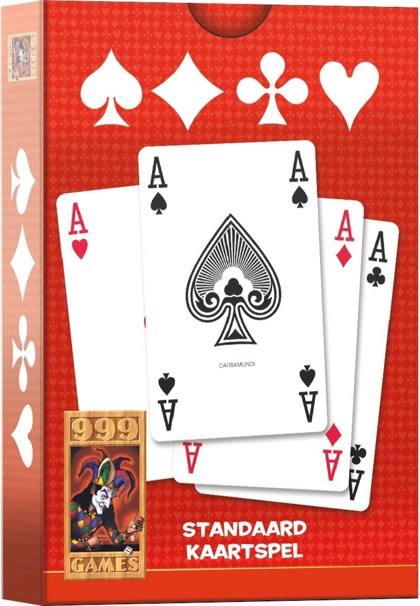 999games 999 games - kaartspel - standaard rood