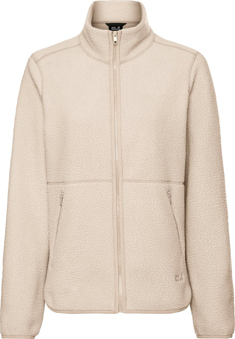 Jack wolfskin lite curl fz m udendørsjakke-østers til kvinder