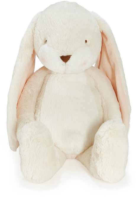 Bunnies by the bay floppy nibble kanin - tøjdyr - krammetøj til børn - broderede detaljer - creme - 52 cm