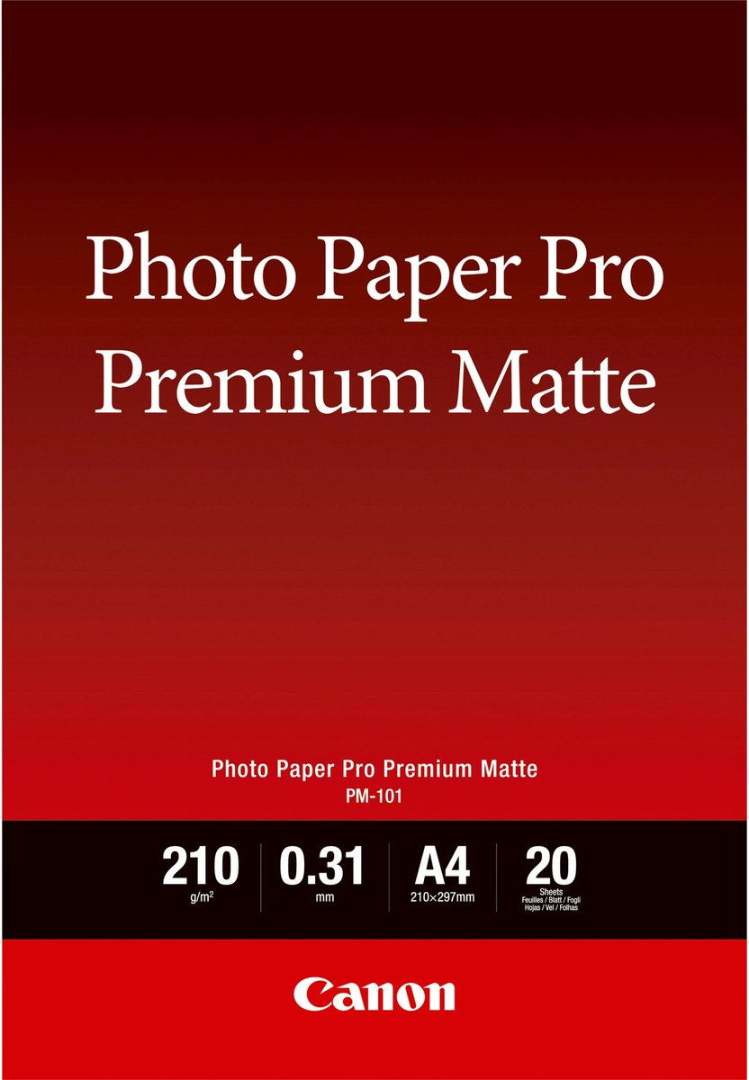 Canon 8657b005 pakke fotopapir a4