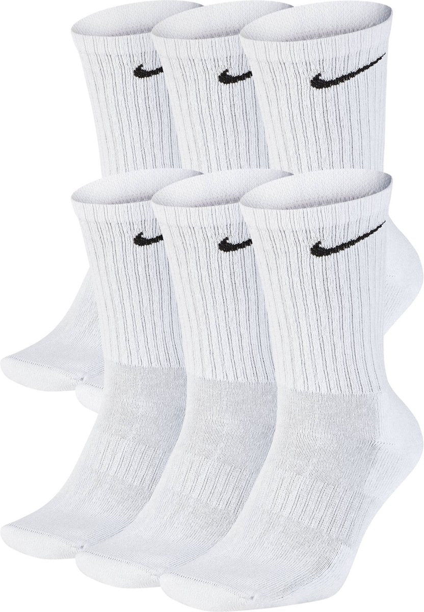 Nike hverdags-pudebesætningsstrømper (6-pak)