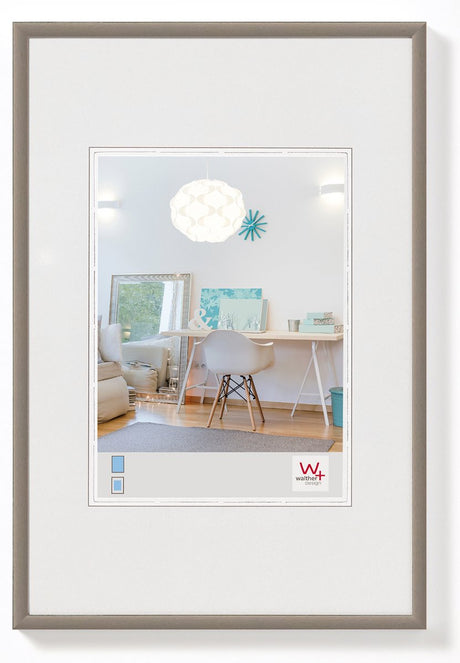 Walther new lifestyle - plastramme - fotostørrelse 20x30 cm - stål