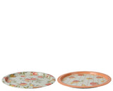 Decoris bakke metal ø32cm fersken